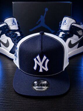 New Era New York Yankees World Series Patch 9FIFTY 950 Jordan Midnight Navy Hat
